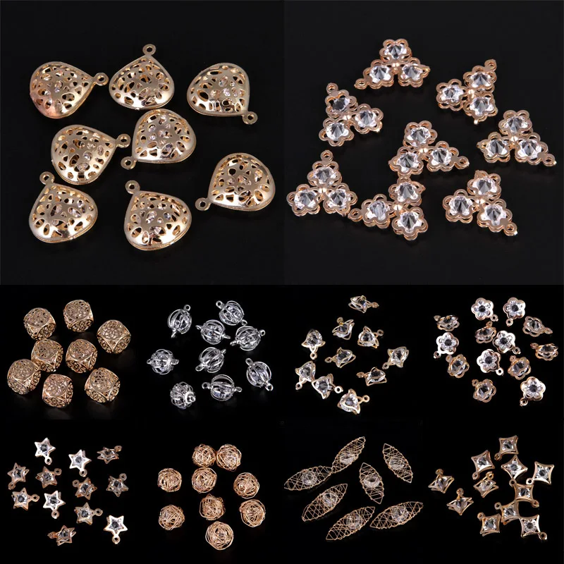LNRRABC High Quality Multi Patterns Golden Silvery Color Alloy Crystal Necklace Pendants Bracelet Accessories Jewelry Findings
LNRRABC High Quality Multi Patterns Golden Silvery Color Alloy Crystal Necklace Pendants Bracelet Accessories Jewelry Findings