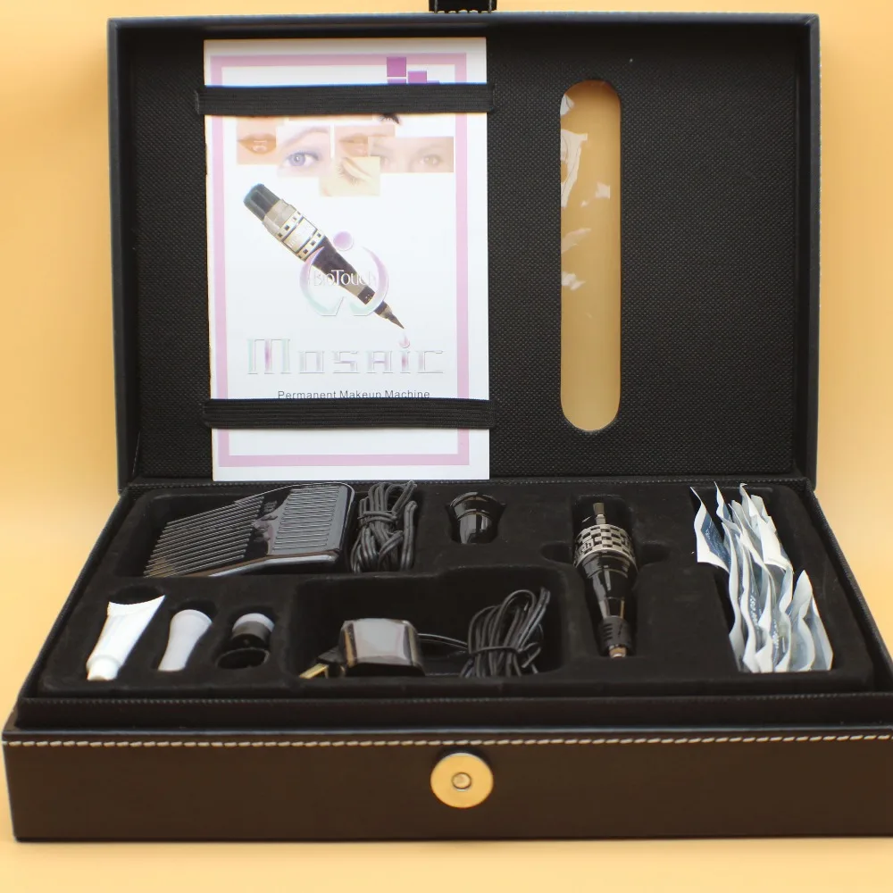 1 Set Complete DELUXE MERLIN MACHINE Tattoo Kits Permanent Makeup Cosmetic Kit With Foot Pedal Tattoo Gun Needles
1 Set Complete DELUXE MERLIN MACHINE Tattoo Kits Permanent Makeup Cosmetic Kit With Foot Pedal Tattoo Gun Needles