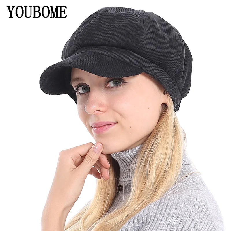 YOUBOME Women Octagonal Hats For Women Beret Fashion Gorras Planas Corduroy Snapback Caps Female Casquette Sun Hat Octagonal Cap
YOUBOME Women Octagonal Hats For Women Beret Fashion Gorras Planas Corduroy Snapback Caps Female Casquette Sun Hat Octagonal Cap