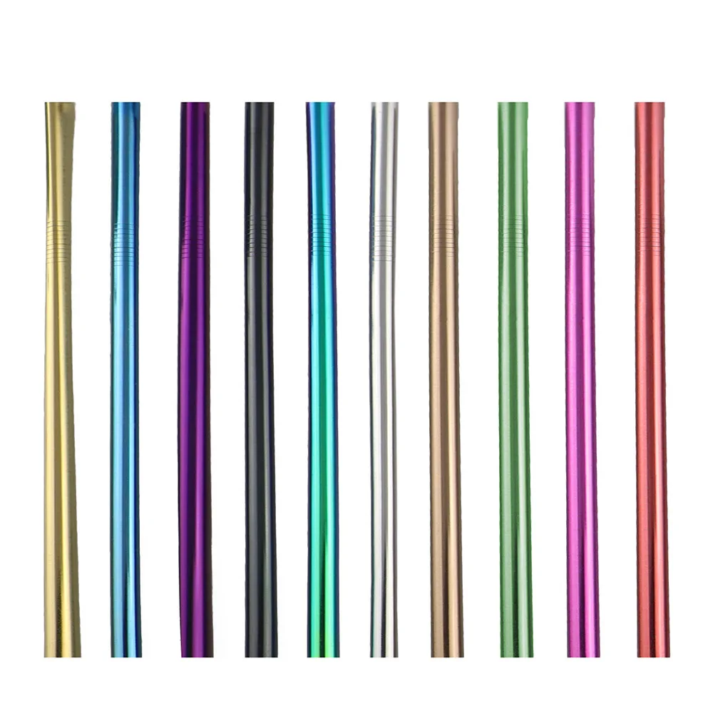 JANKNG 12mm Extra Wide Straws 10 Colors Bubble Tea Reusable Straws 304 Stainless Steel Milkshake Drinking Pink Green Straw Set
JANKNG 12mm Extra Wide Straws 10 Colors Bubble Tea Reusable Straws 304 Stainless Steel Milkshake Drinking Pink Green Straw Set