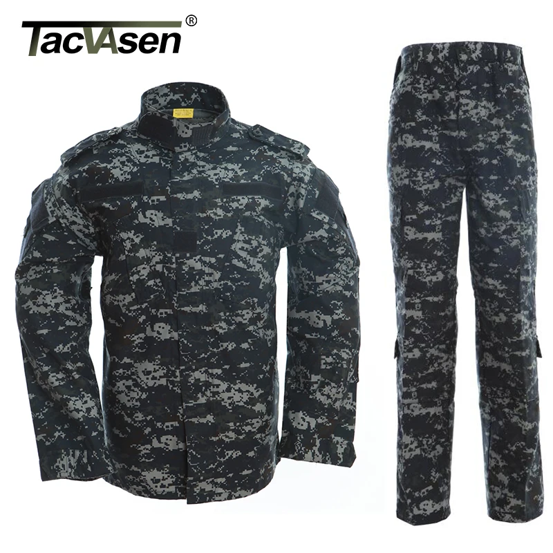 TACVASEN Ocean Camouflage Clothes Men Tactical Military Uniform Army Combat Uniform Jacket+Pants Clothes Army Set TD-WHFE-015-1
TACVASEN Ocean Camouflage Clothes Men Tactical Military Uniform Army Combat Uniform Jacket+Pants Clothes Army Set TD-WHFE-015-1