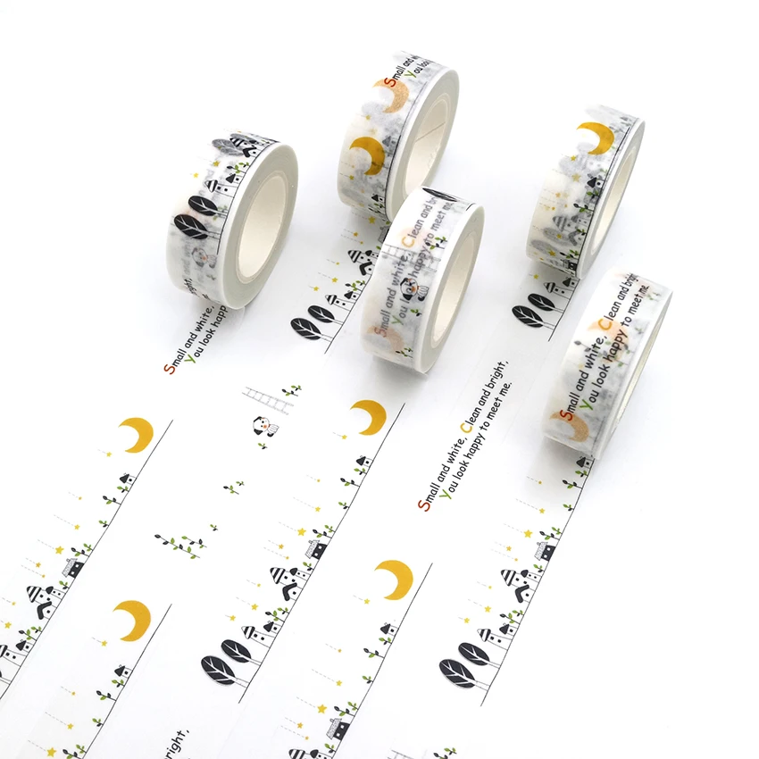 1 PCS Creative Moon Home Pet Washi Tape DIY Decoration Scrapbooking Planner Masking Tape Kawaii Stationery Adhesive Tape
1 PCS Creative Moon Home Pet Washi Tape DIY Decoration Scrapbooking Planner Masking Tape Kawaii Stationery Adhesive Tape