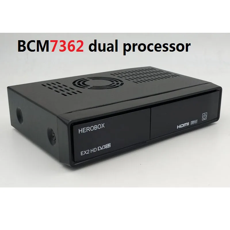2PCS HEROBOX EX2 HD-S2 BCM7362 751MHZ Dual-core, support DVB-S2/S Linux HD Receiver Satellite Receivers
2PCS HEROBOX EX2 HD-S2 BCM7362 751MHZ Dual-core, support DVB-S2/S Linux HD Receiver Satellite Receivers