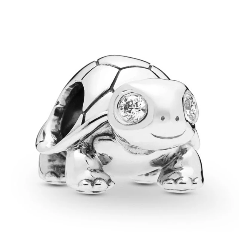 NEW 2019 100% 925 Sterling Silver Bright-Eyed Turtle Charm For DIY Bracelet Bangle Jewelry Making Women Original Fashion Gift 
NEW 2019 100% 925 Sterling Silver Bright-Eyed Turtle Charm For DIY Bracelet Bangle Jewelry Making Women Original Fashion Gift