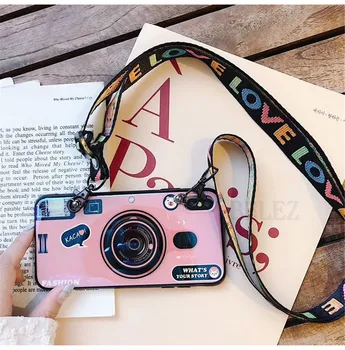 10pcs/Lot Camera Case For Samsung Galaxy S10 5G S8 S9 Plus S7 Edge A30 A50 A70 M20 M10 J4 J6 Plus A7 2018 Note 8 9 Lanyard Cover
10pcs/Lot Camera Case For Samsung Galaxy S10 5G S8 S9 Plus S7 Edge A30 A50 A70 M20 M10 J4 J6 Plus A7 2018 Note 8 9 Lanyard Cover