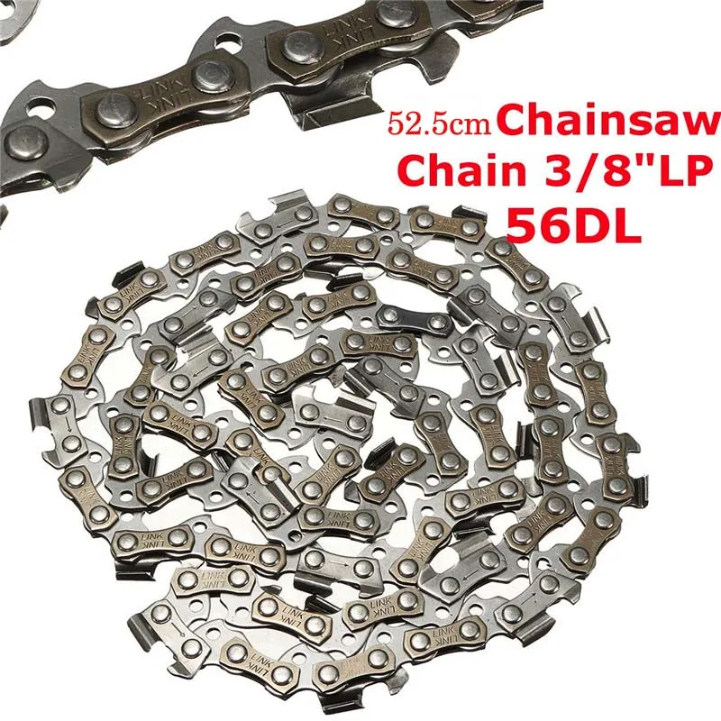 Metal Chainsaw Chain Blade 56 Section 3/8" LP Saw Chain Accessory For Generic Durable Quality
Metal Chainsaw Chain Blade 56 Section 3/8" LP Saw Chain Accessory For Generic Durable Quality