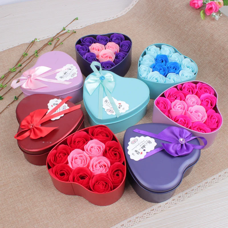 3/6/7/11PCS Creative Gifts Artificial Rose Soap Flower With Heart Iron Box Eternal Flower Holiday Birthday Valentine's Day Gift
3/6/7/11PCS Creative Gifts Artificial Rose Soap Flower With Heart Iron Box Eternal Flower Holiday Birthday Valentine's Day Gift