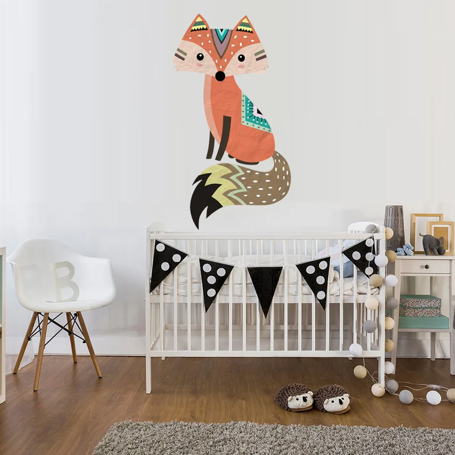 Cartoon animal Fox Jungle woodland sticker for wall decal for kids bedroom decoration waterproof wallpaper art murals wall decor
Cartoon animal Fox Jungle woodland sticker for wall decal for kids bedroom decoration waterproof wallpaper art murals wall decor