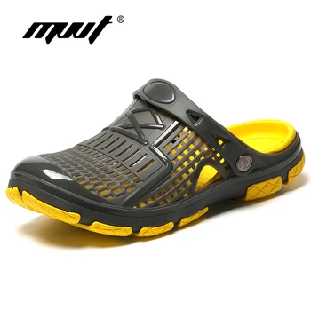 New Summer Jelly Shoes Men Beach Sandals Hollow Slippers Men Flip Flops Light Sandalias Outdoor Summer Shoes Chanclas
New Summer Jelly Shoes Men Beach Sandals Hollow Slippers Men Flip Flops Light Sandalias Outdoor Summer Shoes Chanclas
