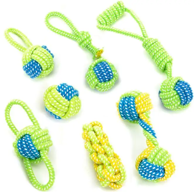 Dog Toy Puppies Chew Tooth Cleaning Cotton Rope with Handle Knot Bite Resistant Ball Teeth Molars Pet Toys For Large Small Dogs
Dog Toy Puppies Chew Tooth Cleaning Cotton Rope with Handle Knot Bite Resistant Ball Teeth Molars Pet Toys For Large Small Dogs