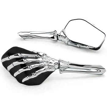 Black/Chrome Custom Motorcycle Skeleton Mirrors For Victory Ness Jackpot Arlen Series
Black/Chrome Custom Motorcycle Skeleton Mirrors For Victory Ness Jackpot Arlen Series