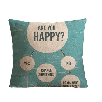 Personalized Quotes Are you happy Sea Green Cushion Covers for Christmas Gift Home Decoration
Personalized Quotes Are you happy Sea Green Cushion Covers for Christmas Gift Home Decoration