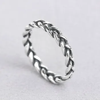 Ethnic Style Retro Vintage 925 Sterling Silver Weaving Rings For Women Punk Adjustable Rings Girls Finger Jewelry Party Gifts
Ethnic Style Retro Vintage 925 Sterling Silver Weaving Rings For Women Punk Adjustable Rings Girls Finger Jewelry Party Gifts