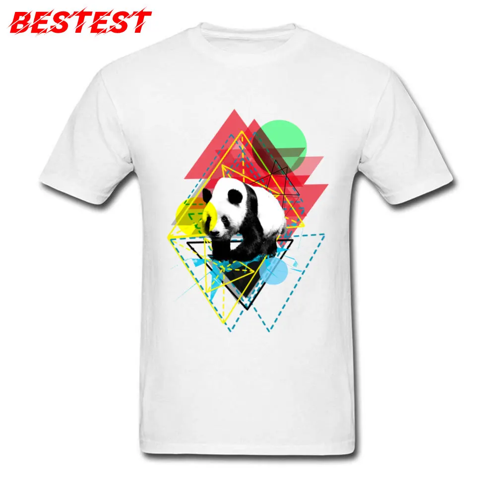 Adventurous Panda 100% Cotton Tops T Shirt for Students Fitness Tight Tshirts Coupons O Neck Top T-shirts Short Sleeve Adventurous Panda white