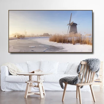 Kinderdijk Winter windmill Canvas Painting & Calligraphy Poster Print Living Room House Wall Decor Art Home Decoration Picture
Kinderdijk Winter windmill Canvas Painting & Calligraphy Poster Print Living Room House Wall Decor Art Home Decoration Picture