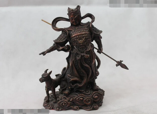 wholesale factory 8"Chinese Bronze Immortal Er Lang Yang Jian Er Lang Shen God General Dog Statue
wholesale factory 8"Chinese Bronze Immortal Er Lang Yang Jian Er Lang Shen God General Dog Statue