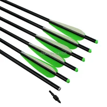 16 inch Crossbow Bolts Aluminum Arrows 2219# Hunting Archery Outdoor Sports Moon Nock Insert Broadhead 4" TPU Vanes
16 inch Crossbow Bolts Aluminum Arrows 2219# Hunting Archery Outdoor Sports Moon Nock Insert Broadhead 4" TPU Vanes