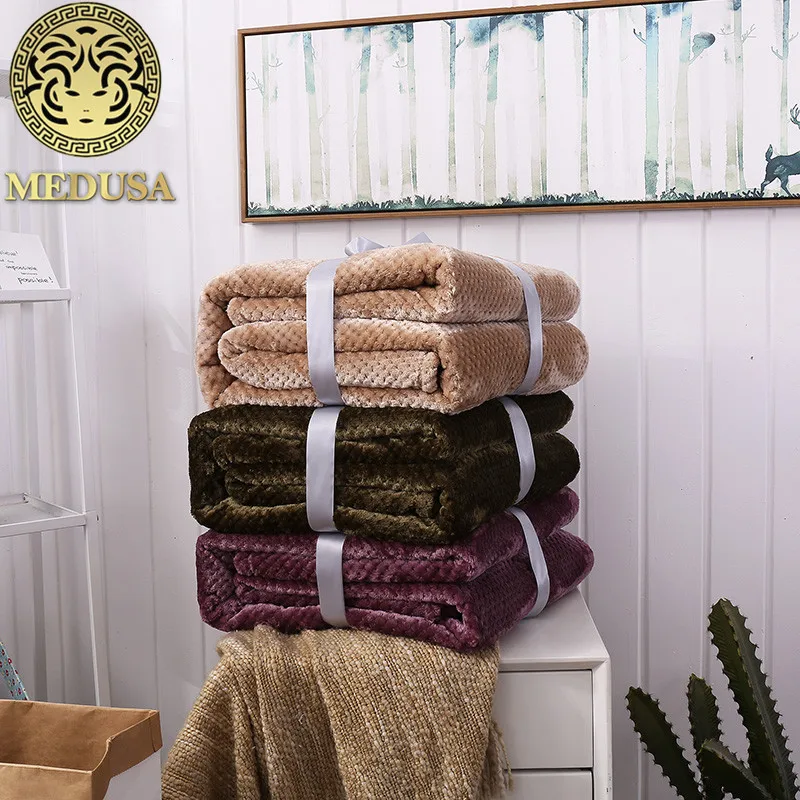 Medusa coral fleece knitted pineapple shells warm blanket bedspread burgundy camel ink blue
Medusa coral fleece knitted pineapple shells warm blanket bedspread burgundy camel ink blue