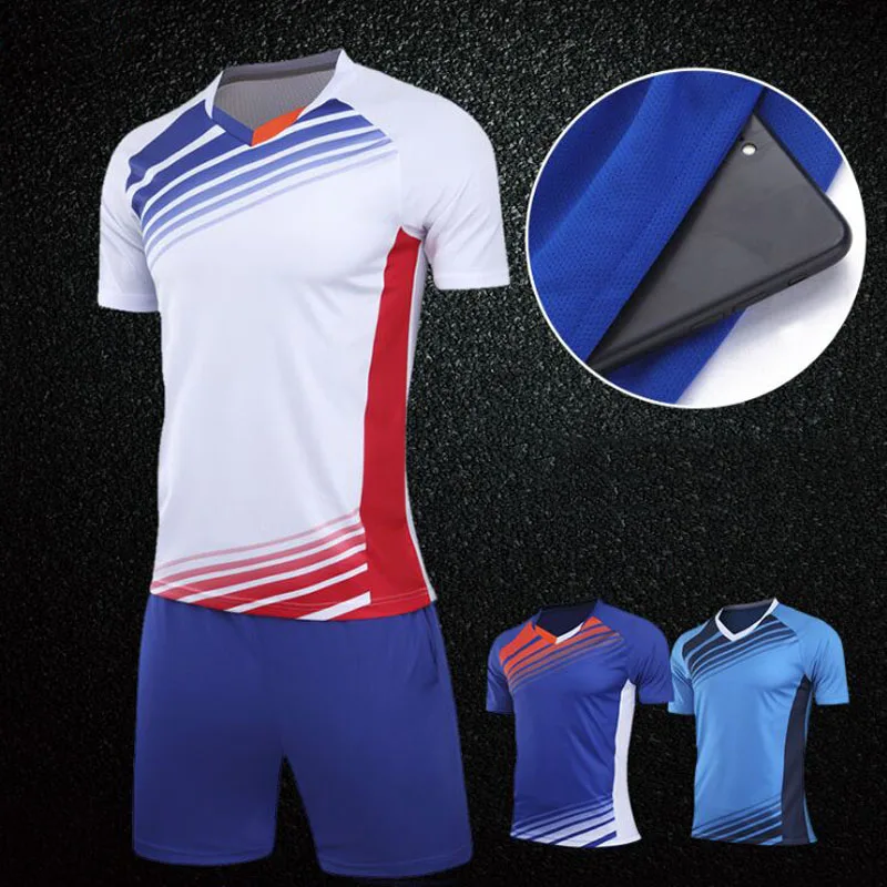 High Quality Fast dry Soccer Shirt + Shorts , Men & Child Football Club Jersey Sets, Football Clothing, Custom Tranning Uniforms 
High Quality Fast dry Soccer Shirt + Shorts , Men & Child Football Club Jersey Sets, Football Clothing, Custom Tranning Uniforms