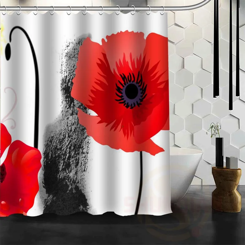 Best Nice Custom Poppies Flowers Poppy Shower Curtain Bath Curtain Waterproof Fabric For Bathroom MORE SIZE WJY#34
Best Nice Custom Poppies Flowers Poppy Shower Curtain Bath Curtain Waterproof Fabric For Bathroom MORE SIZE WJY#34