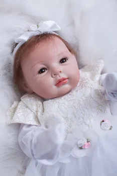 55cm Silicone Reborn Baby Dolls Alive Realistic Boneca Bebe Lifelike Real Girl Doll modeling Reborn Birthday Christmas
55cm Silicone Reborn Baby Dolls Alive Realistic Boneca Bebe Lifelike Real Girl Doll modeling Reborn Birthday Christmas