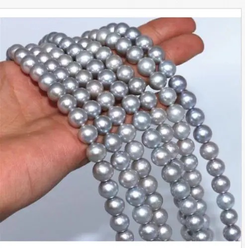 FREE SHIPPING HOT sell new Style >>>> ELEGANTAAA10-11mm round south sea silver grey pearl necklace 32inch14k
FREE SHIPPING HOT sell new Style >>>> ELEGANTAAA10-11mm round south sea silver grey pearl necklace 32inch14k