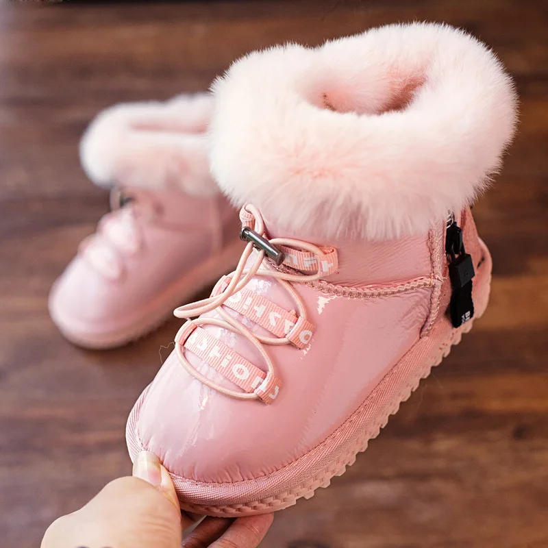 ULKNN winter new girls snow boots waterproof children plus velvet short boots rabbit hair big children sports cotton boots
ULKNN winter new girls snow boots waterproof children plus velvet short boots rabbit hair big children sports cotton boots