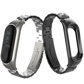 For xiaomi band 3 Stainless Steel Metal Wrist Strap Stainless Steel Bracelet Wristbands Mi Band 3 strap
For xiaomi band 3 Stainless Steel Metal Wrist Strap Stainless Steel Bracelet Wristbands Mi Band 3 strap