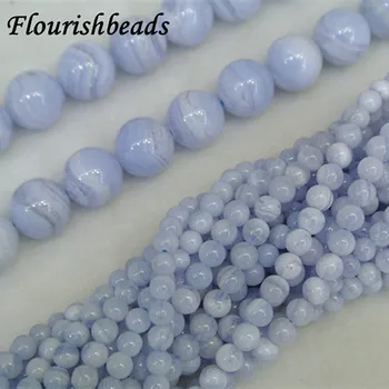 High Quality Natural Blue Lance Agate Round Loose Beads DIY Jewelry making materials 4mm 6mm 8mm 10mm 12mm
High Quality Natural Blue Lance Agate Round Loose Beads DIY Jewelry making materials 4mm 6mm 8mm 10mm 12mm