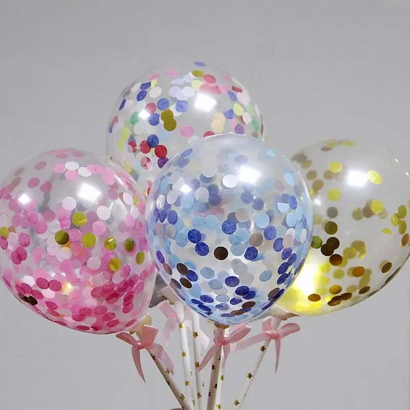 5pcs/set cute 5inch Confetti Balloon Cake Topper Deco with Paper Straw Ribbon Table Baby Shower One Birthday Party Supplies gift
5pcs/set cute 5inch Confetti Balloon Cake Topper Deco with Paper Straw Ribbon Table Baby Shower One Birthday Party Supplies gift