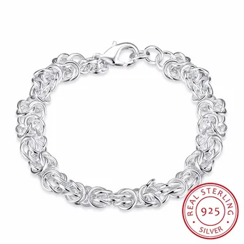 Lekani Men's 925 Sterling Silver Fine Jewelry 6mm Leading Shrimp Buckle 8 Inchs 20cm Bracelet Bangle Pulseiras De Prata
Lekani Men's 925 Sterling Silver Fine Jewelry 6mm Leading Shrimp Buckle 8 Inchs 20cm Bracelet Bangle Pulseiras De Prata