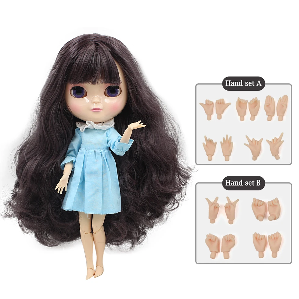 12 inch NO.9219 Big eyes Cute ICY Azone joint body purple hair Gift for girls like the Neo blyth doll 30cm high
12 inch NO.9219 Big eyes Cute ICY Azone joint body purple hair Gift for girls like the Neo blyth doll 30cm high