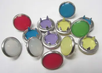 300sets Mix colors 11.7mm pearl Prong snap buttons for garment accessories 
300sets Mix colors 11.7mm pearl Prong snap buttons for garment accessories