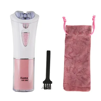 Kemei Depilatory Electric Female Epilator Women Hair Removal for Facial Body Armpit Underarm Leg Depilador Depilation
Kemei Depilatory Electric Female Epilator Women Hair Removal for Facial Body Armpit Underarm Leg Depilador Depilation