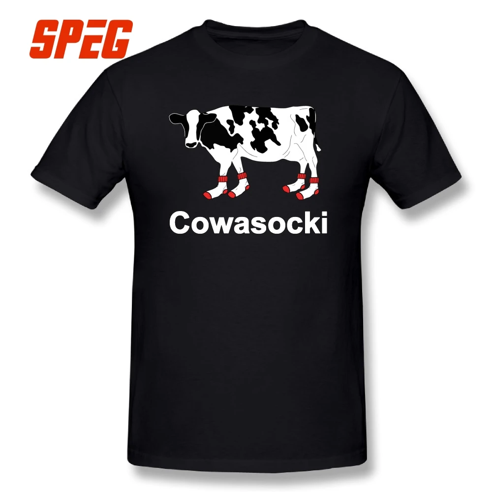 Funny Kawasaki Milk Cow in Socks T Shirt Cowasocki Cow A Socky Men Tops Short Sleeved Cotton T-Shirt Plus Size
Funny Kawasaki Milk Cow in Socks T Shirt Cowasocki Cow A Socky Men Tops Short Sleeved Cotton T-Shirt Plus Size