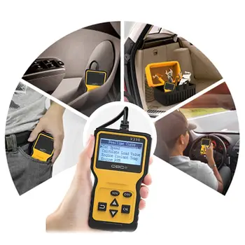 V310 OBDII Car Code Reader Scanner V1.1 Check Engine Fault Car Speed Probe Diagnostic Tool Code Scan Tools
V310 OBDII Car Code Reader Scanner V1.1 Check Engine Fault Car Speed Probe Diagnostic Tool Code Scan Tools