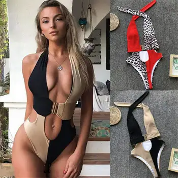 2019 Women Push-Up Padded Beach Bikini Sexy Female Hollow 2019 Mujer Swimsuit Brazilian One-Piece Swimwear Bathing Suit
2019 Women Push-Up Padded Beach Bikini Sexy Female Hollow 2019 Mujer Swimsuit Brazilian One-Piece Swimwear Bathing Suit