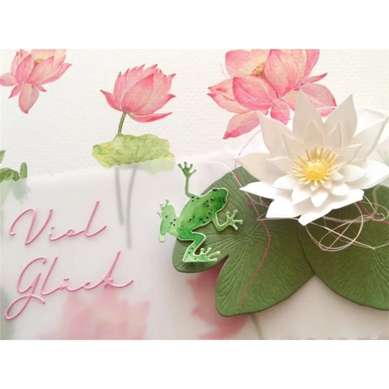 YaMinSanNiO 2Pcs/lot Lotus Leaf Metal Cutting Dies For Card Making DIY Embossing Cuts New 2019 Craft Dies Scrapbooking
YaMinSanNiO 2Pcs/lot Lotus Leaf Metal Cutting Dies For Card Making DIY Embossing Cuts New 2019 Craft Dies Scrapbooking