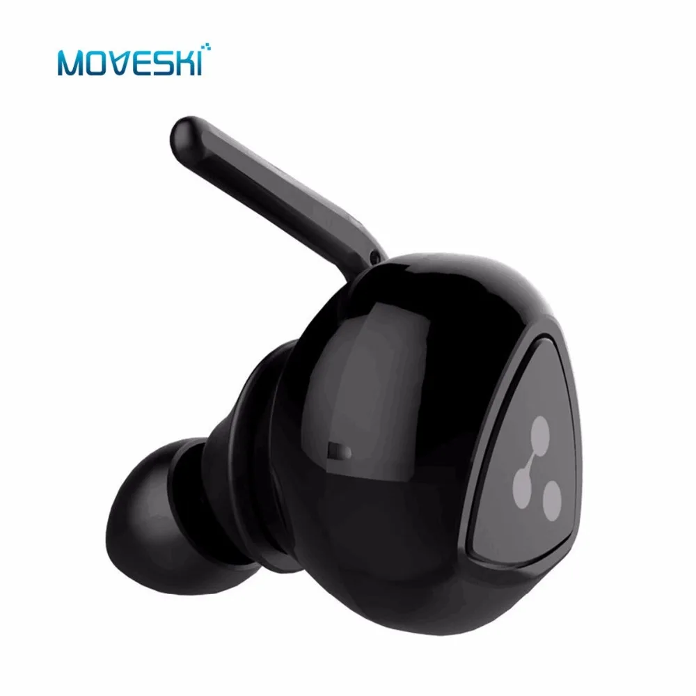 Moveski Wireless Bluetooth Earphone D900 Mini Waterproof Invisible Auriculares Noise Canceling Earbuds Micro Headset -Black
Moveski Wireless Bluetooth Earphone D900 Mini Waterproof Invisible Auriculares Noise Canceling Earbuds Micro Headset -Black