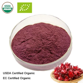 USDA and EC Certified Organic Roselle extract20:1 Polyphenols 
USDA and EC Certified Organic Roselle extract20:1 Polyphenols
