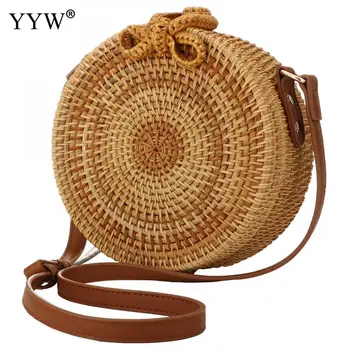 2018 New Fashion Round Straw Bag Handbags Women Summer Rattan Bag Handmade Woven Beach Handbag For Women Bag
2018 New Fashion Round Straw Bag Handbags Women Summer Rattan Bag Handmade Woven Beach Handbag For Women Bag
