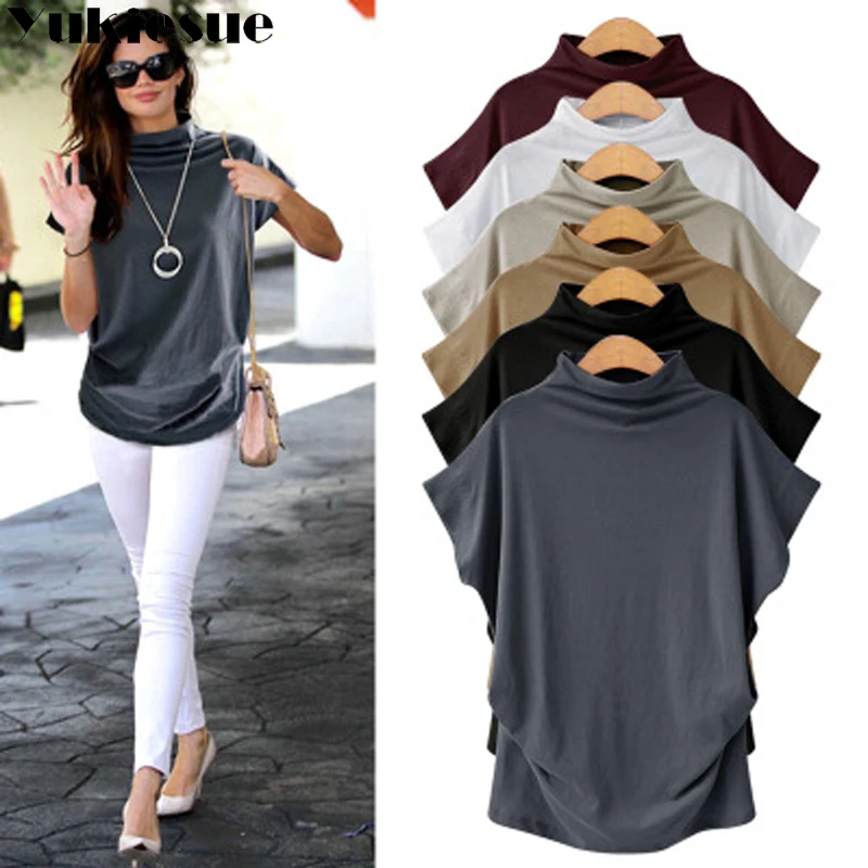 t shirt women spring autumn summer short sleeve Turtleneck basic t-shirts female tops plus size harajuku high quality tshirt
t shirt women spring autumn summer short sleeve Turtleneck basic t-shirts female tops plus size harajuku high quality tshirt