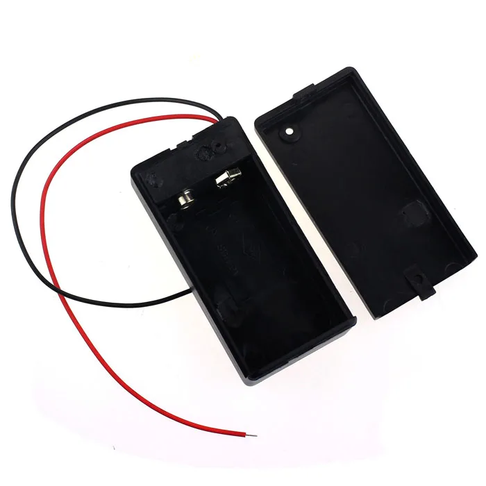 1pcs 9V Battery Storage Case Plastic Box Holder 18650 box diy power bank battery holder box circuit With Lead ON/OFF Switch
1pcs 9V Battery Storage Case Plastic Box Holder 18650 box diy power bank battery holder box circuit With Lead ON/OFF Switch