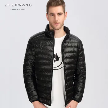 ZOZOWANG Winter Autumn Jacket 90% White Duck Down Jackets Men Hooded Ultra Light Down Jackets Warm Outwear Coat Parkas Outdoors 
ZOZOWANG Winter Autumn Jacket 90% White Duck Down Jackets Men Hooded Ultra Light Down Jackets Warm Outwear Coat Parkas Outdoors