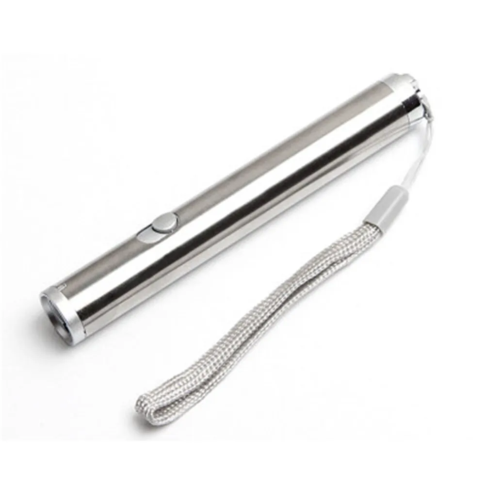 2 In1 500LM Mini LED Laser pointer UV Torch Pen Flashlight Multifunction Lamp for 50m Red laser
2 In1 500LM Mini LED Laser pointer UV Torch Pen Flashlight Multifunction Lamp for 50m Red laser