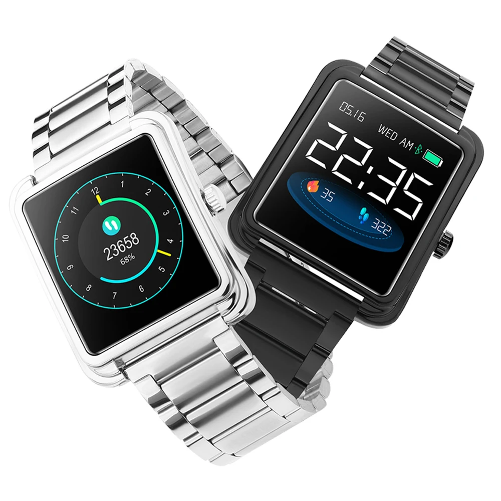 V60 Mens Steel Smart Watch with Heart Rate Blood Pressure Monitor Sport Fitness Tracker Smartwatch Bluetooth connect Android IOS
V60 Mens Steel Smart Watch with Heart Rate Blood Pressure Monitor Sport Fitness Tracker Smartwatch Bluetooth connect Android IOS