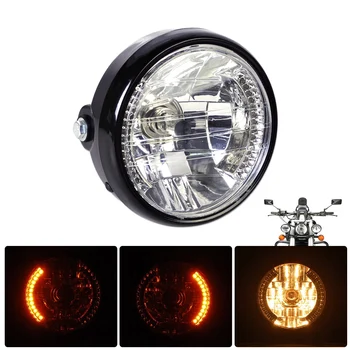DWCX 7" Clear LED Motorcycle Headlight Halogen Angel Eye Turn Signal Light Indicators Blinker for Harley Kawasaki Yamaha Suzuki
DWCX 7" Clear LED Motorcycle Headlight Halogen Angel Eye Turn Signal Light Indicators Blinker for Harley Kawasaki Yamaha Suzuki