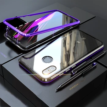 Magnetic Adsorption Metal Flip Case For Xiaomi Mi 8 Ultra Thin Tempered Glass Back Full Cover Case For Xiaomi 8 Protective Cases
Magnetic Adsorption Metal Flip Case For Xiaomi Mi 8 Ultra Thin Tempered Glass Back Full Cover Case For Xiaomi 8 Protective Cases