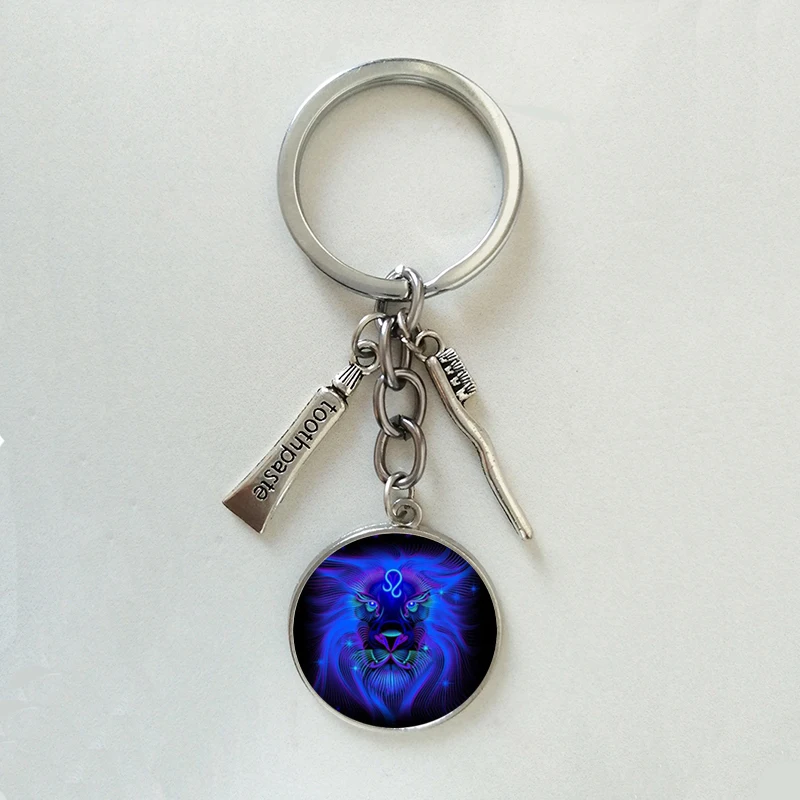 NEW Zodiac Sign Keychain 12 Constellation Leo Virgo Libra Scorpio Sagittarius Pendant Double Face Keyring Key Holder Birthday
NEW Zodiac Sign Keychain 12 Constellation Leo Virgo Libra Scorpio Sagittarius Pendant Double Face Keyring Key Holder Birthday