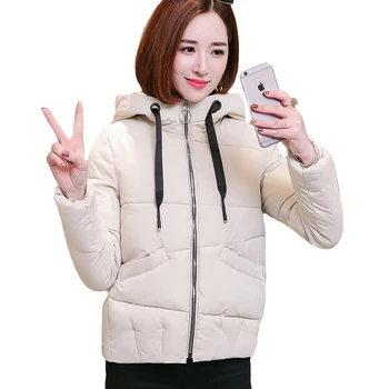 Hooded Winter Jacket Women With Two Pockets Cotton Padded Female Coat Outwear Short Jaqueta Feminino Casaco
Hooded Winter Jacket Women With Two Pockets Cotton Padded Female Coat Outwear Short Jaqueta Feminino Casaco